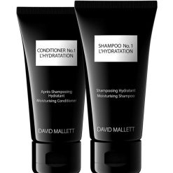 David Mallett Travel Kit - Hydratation - Shampoo/Conditioner No.1 Cheveux