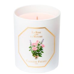 Carrière Frères Bougie Parfumee La Rose Aime La Menthe Maison