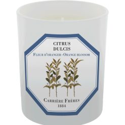 Carrière Frères Bougie Citrus Dulcis (Fleur D'Oranger) Maison