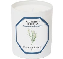 Carrière Frères Bougie Parfumee Tubereuse - Polianthes Tuberosa Maison